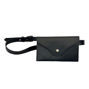 VINTAGE Faux Leather Belt Bag